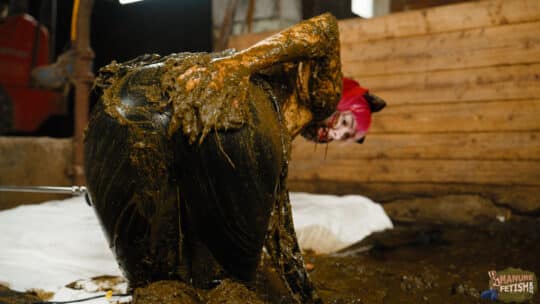 Catwoman Lyndra Erste Mal im Gülleschacht – Bild 9