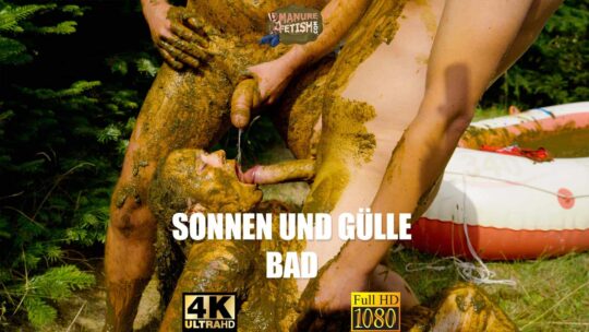Sonnen und Güllebad