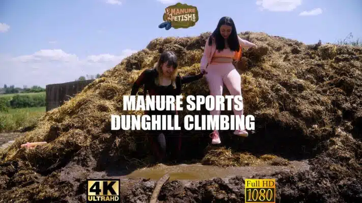 Manure Sports Dunghill Climbing