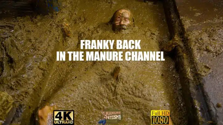 Franky Back in the Manure Pit Trailer